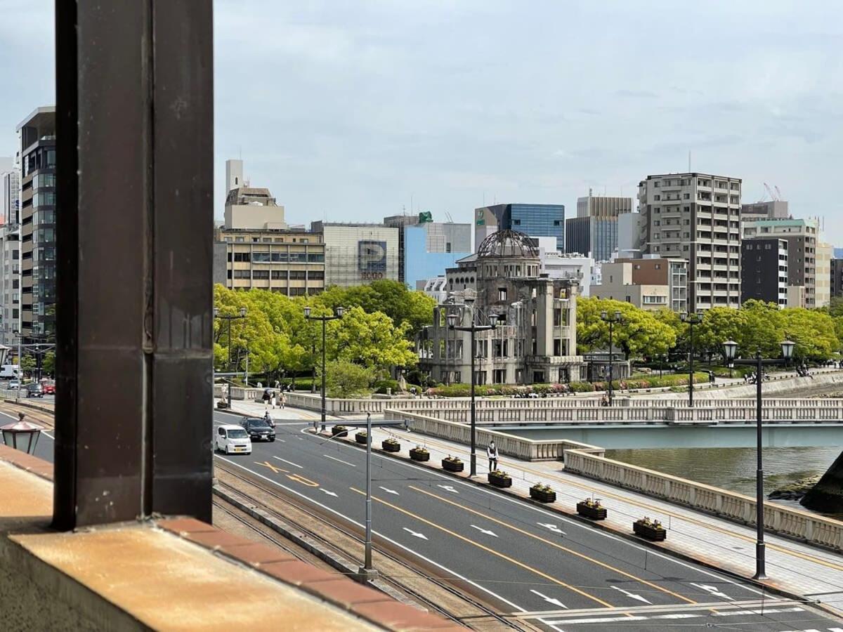 Bhotel Dai3Himawari - 2Br Good For 6Ppl Overlooking Peace Park With Wifi! هيروشيما المظهر الخارجي الصورة